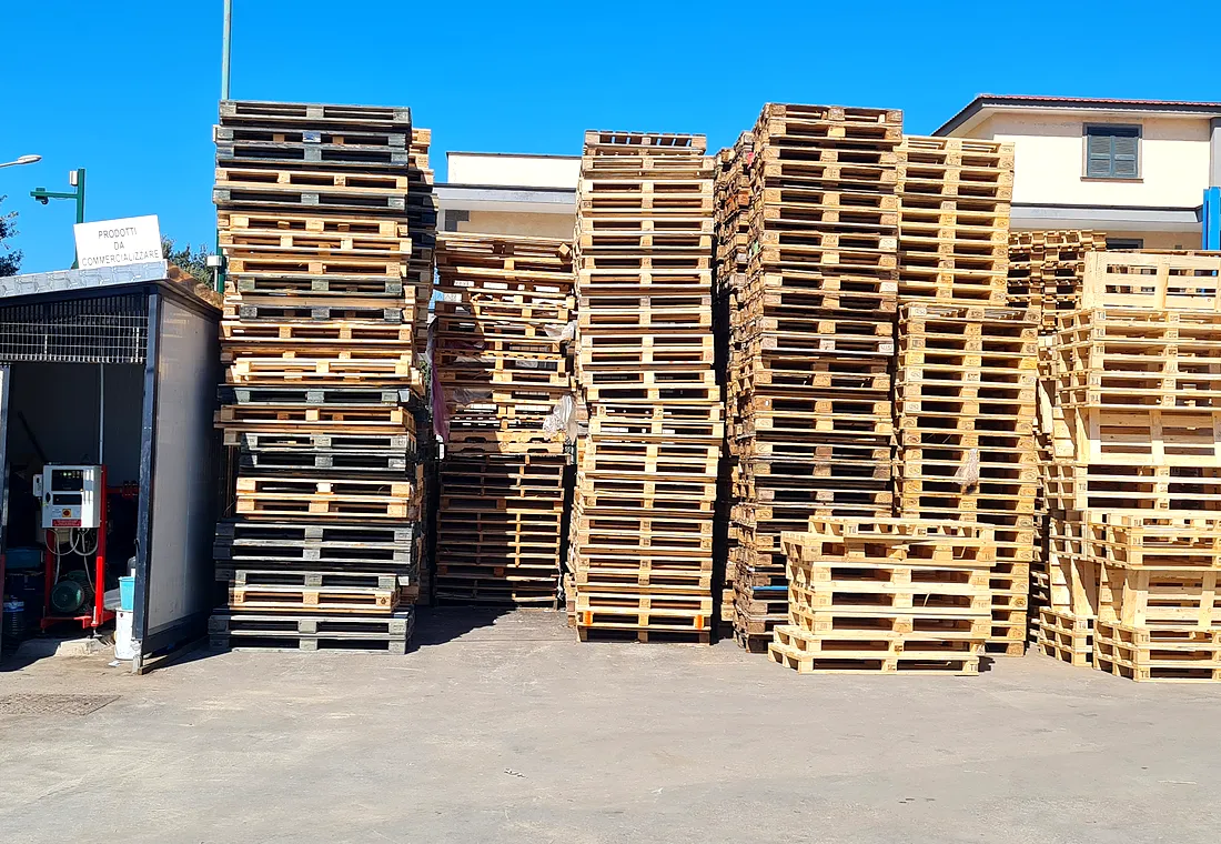 Pallet rigenerati e nuovi