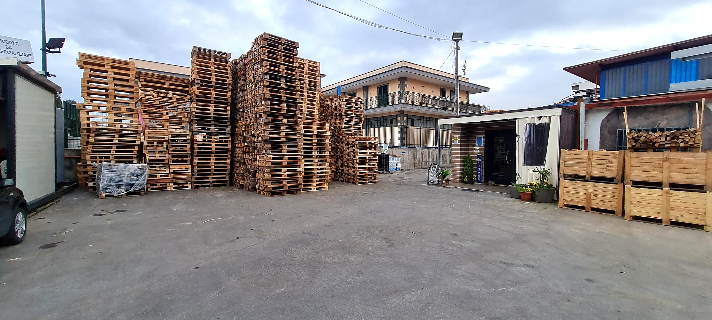 Cataste di pallet ECO S.I.L.